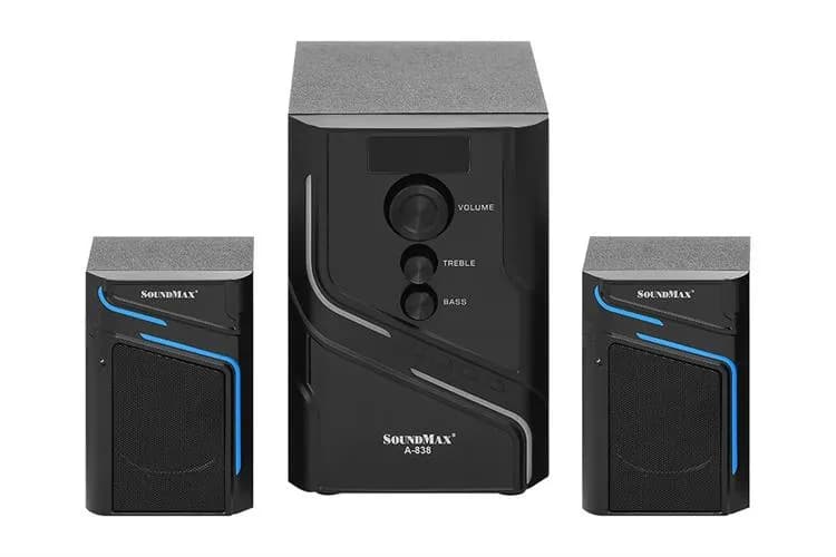 Loa vi tính Bluetooth SoundMax A838/2.1 - Giá rẻ nhất hôm nay - Ảnh 1