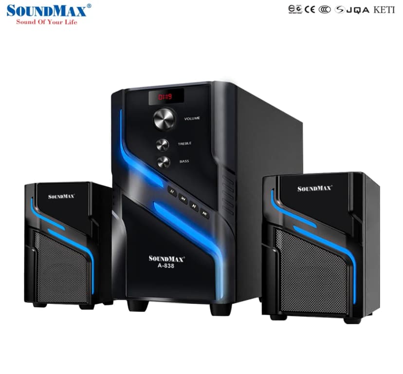 Loa vi tính Bluetooth SoundMax A838/2.1 - Giá rẻ nhất hôm nay - Ảnh 7