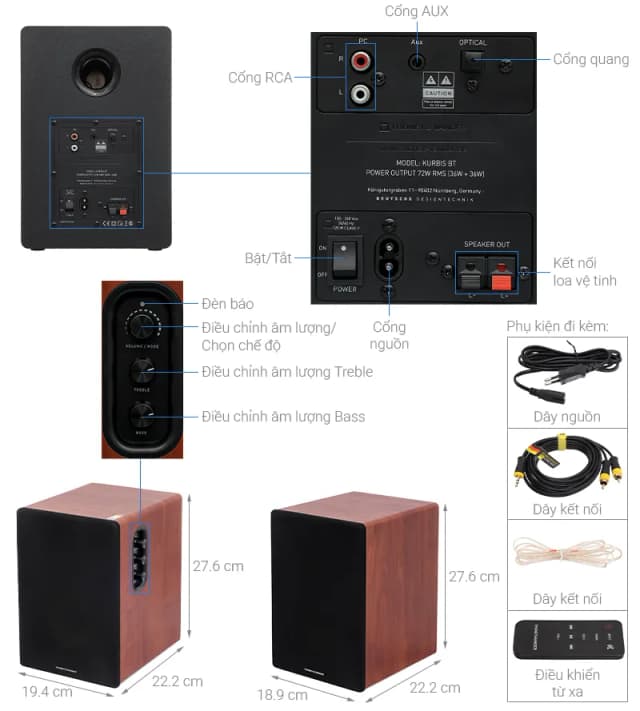 Top 1 so sánh giá Loa vi tính Bluetooth Thonet & Vander Kumpel 2.0 - Tìm sản phẩm giá rẻ nhất - Ảnh 18