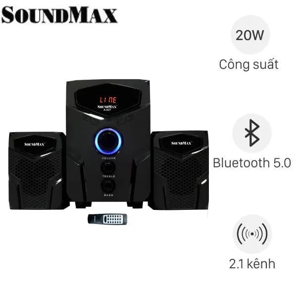 Loa vi tính Bluetooth Soundmax A827 - Giá rẻ nhất hôm nay - Ảnh 3