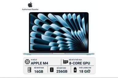 Laptop MacBook Air 15 inch M4 16GB/256GB - 19