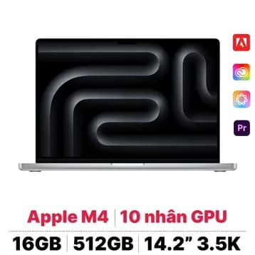 Laptop MacBook Pro 14 inch M4 16GB/512GB - 13