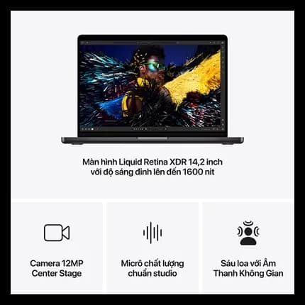 Laptop MacBook Pro 14 inch M4 16GB/512GB - 6