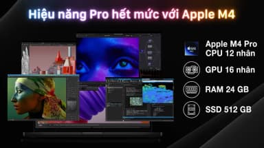 Laptop MacBook Pro 14 inch Nano M4 Pro 24GB/512GB - 20
