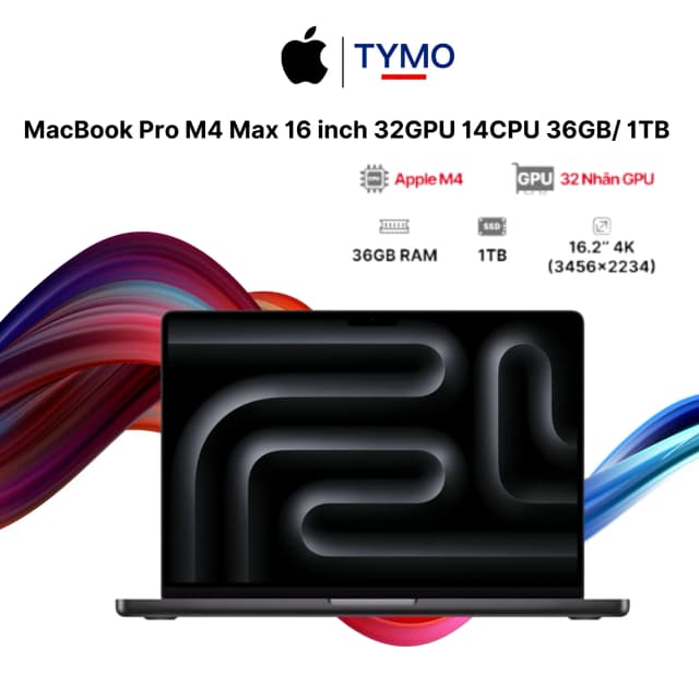 Laptop MacBook Pro 16 inch M4 Max 36GB/1TB - 18