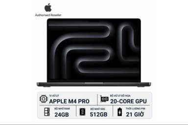 Laptop MacBook Pro 16 inch M4 Pro 24GB/512GB - 14