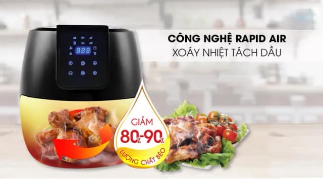 So sánh giá Nồi chiên không dầu Magic 6.5 lít A-805 rẻ nhất? - Ảnh 8
