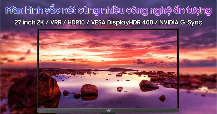 Màn hình Gaming Asus ROG Strix XG27ACSR (27 inh 2K, IPS, 220Hz, 0.3ms) - Giá rẻ nhất hôm nay - Ảnh 5