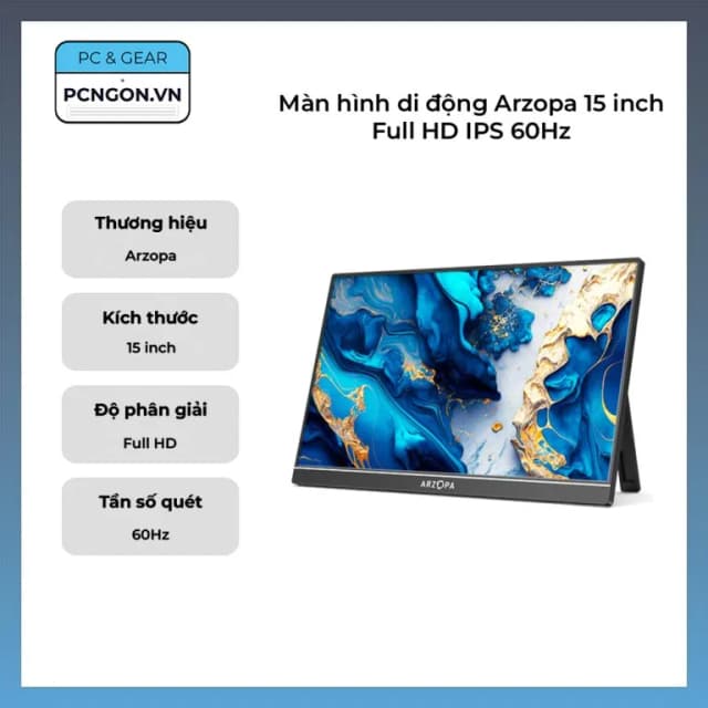 Top 1 so sánh giá Màn hình di động VSP VP1560FS1 (15.6 inch Full HD, IPS, 60Hz, 5ms) - Tìm sản phẩm giá rẻ nhất - Ảnh 17