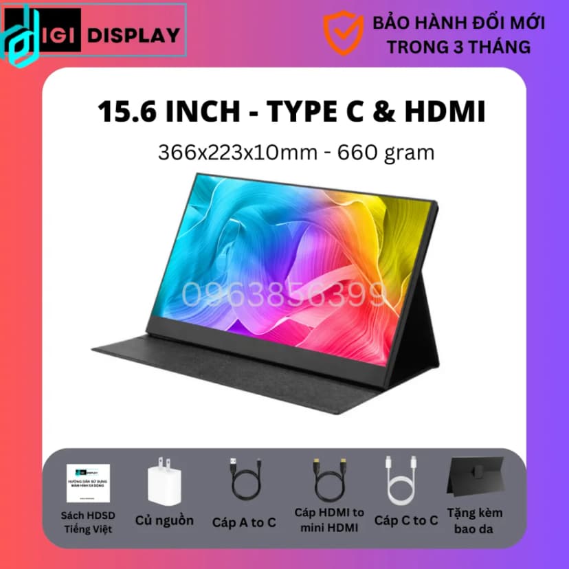 So sánh giá Màn hình di động VSP VP1560FS1 (15.6 inch Full HD, IPS, 60Hz, 5ms) - Tìm sản phẩm giá rẻ nhất - Ảnh 5