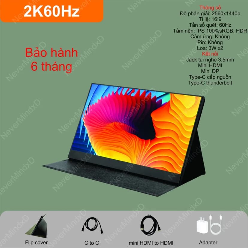 So sánh giá Màn hình di động VSP VP1560FS1 (15.6 inch Full HD, IPS, 60Hz, 5ms) - Tìm sản phẩm giá rẻ nhất - Ảnh 6