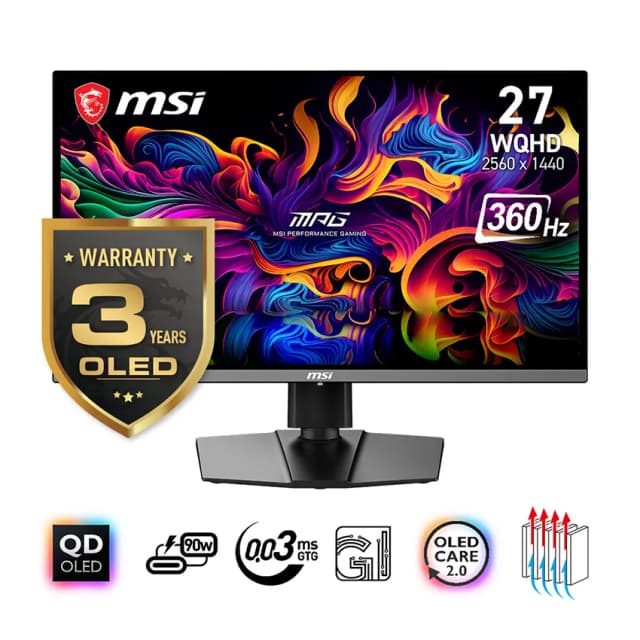 Top 1 so sánh giá Màn hình Gaming MSI MPG 271QR QD-OLED X50 (26.5 inch WQHD, QD-OLED, 500Hz, 0.03ms) - Tìm sản phẩm giá rẻ nhất - Ảnh 12