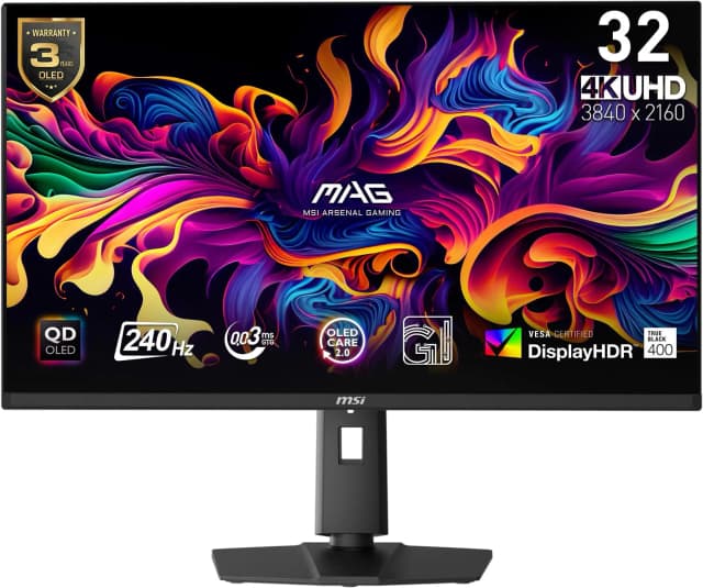 Top 1 so sánh giá Màn hình Gaming MSI MPG 321URXW QD-OLED (31.5 inch UHD, QD-OLED, 240Hz, 0.03ms) - Tìm sản phẩm giá rẻ nhất - Ảnh 11