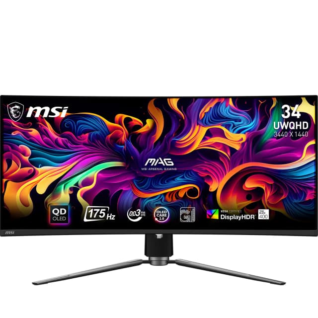 Màn hình Gaming MSI MPG 341CQR QD-OLED (34 inch UWQHD, QD-OLED, 360Hz, 0.03ms) - Ảnh 8