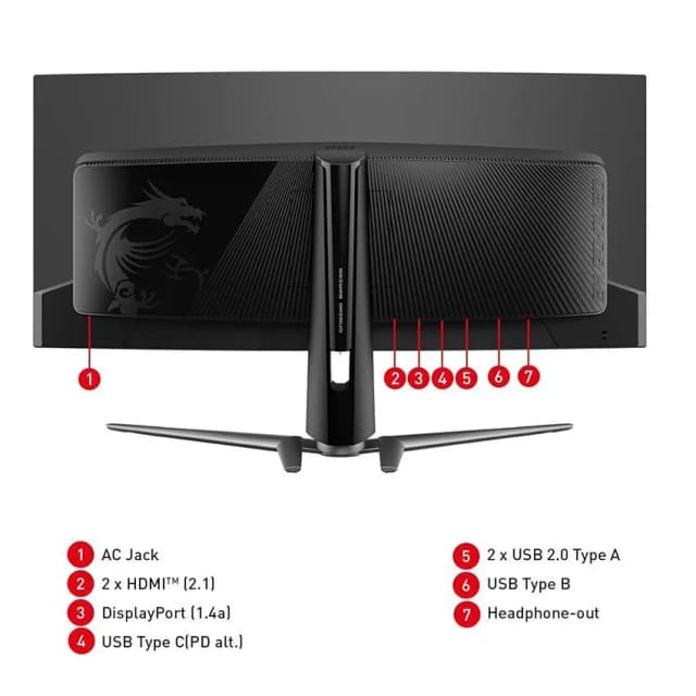 Top 1 so sánh giá Màn hình Gaming MSI MPG 341CQR QD-OLED (34 inch UWQHD, QD-OLED, 360Hz, 0.03ms) - Tìm sản phẩm giá rẻ nhất - Ảnh 18