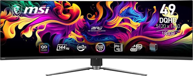 Top 1 so sánh giá Màn hình Gaming MSI MPG 491CQP QD-OLED (49 inch DQHD, QD-OLED, 144Hz, 0.03ms) - Tìm sản phẩm giá rẻ nhất - Ảnh 13