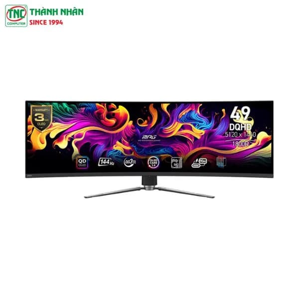 Màn hình Gaming MSI MPG 491CQP QD-OLED (49 inch DQHD, QD-OLED, 144Hz, 0.03ms) - Giá rẻ nhất hôm nay - Ảnh 3