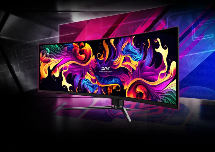 Màn hình Gaming MSI MPG 491CQP QD-OLED (49 inch DQHD, QD-OLED, 144Hz, 0.03ms) - Giá rẻ nhất hôm nay - Ảnh 9