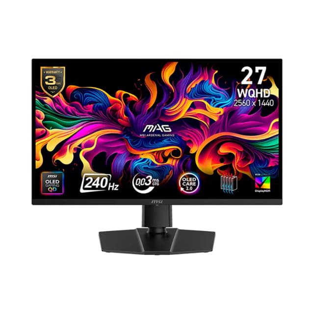So sánh giá Màn hình Gaming MSI MAG 273QP QD-OLED X24 26.5 inch 2K/QD-OLED/240Hz/0.03ms rẻ nhất? - Ảnh 2