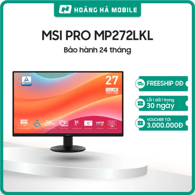 So sánh giá Màn hình MSI PRO MP272LKL 27 inch FHD/IPS/100Hz/1ms rẻ nhất? - Ảnh 19