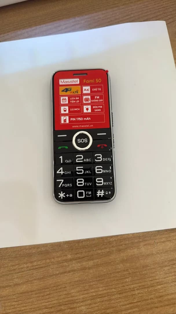 Điện thoại Masstel Fami 50 4G - 9