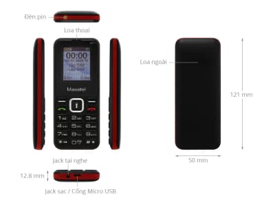 Điện thoại Masstel IZI 10 4G Type-C - 2