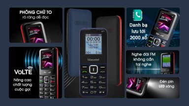 Điện thoại Masstel IZI 10 4G Type-C - 13