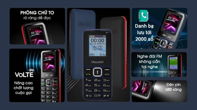 Điện thoại Masstel IZI 10 4G Type-C - 13