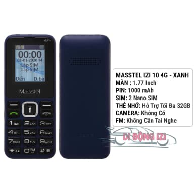 Điện thoại Masstel IZI 10 4G Type-C - 18