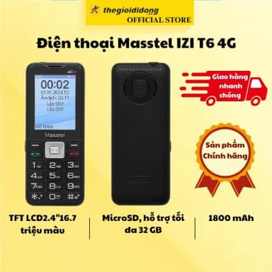 Điện thoại Masstel IZI T6 4G - 13