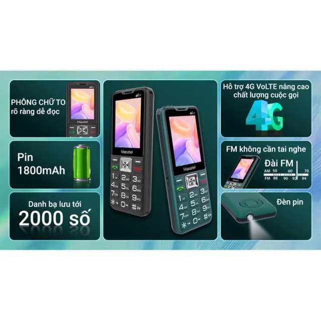 Điện thoại Masstel IZI T6 4G - 15