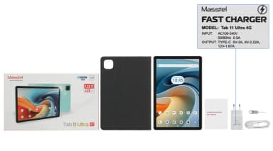 Máy tính bảng Masstel Tab 11 Ultra 4G 4GB/128GB - 12