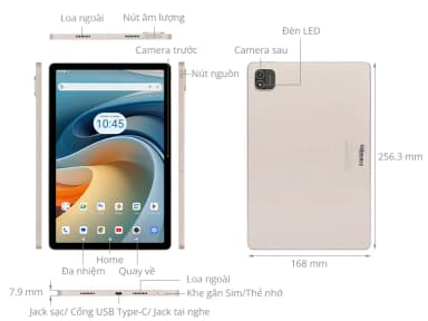 Máy tính bảng Masstel Tab 11 Ultra 4G 8GB/256GB - 6