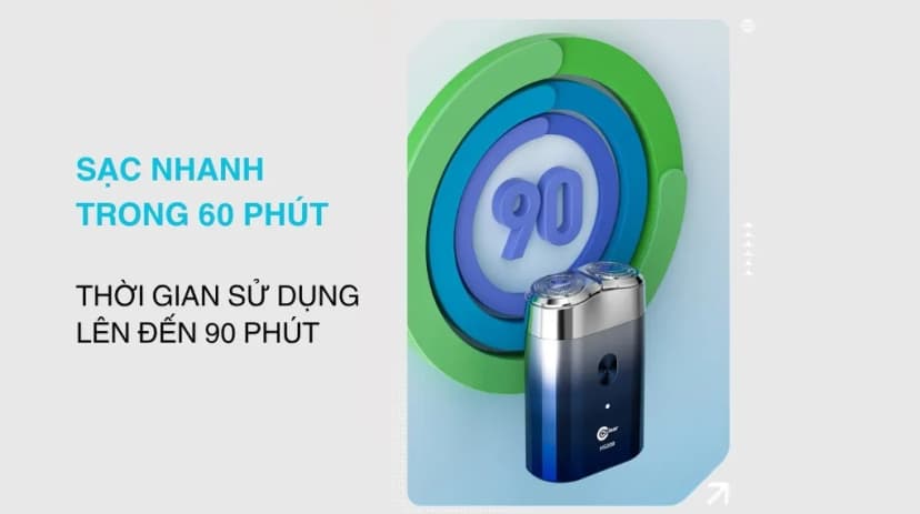 Máy cạo râu khô và ướt Coclear HS208 - Giá rẻ nhất hôm nay - Ảnh 5