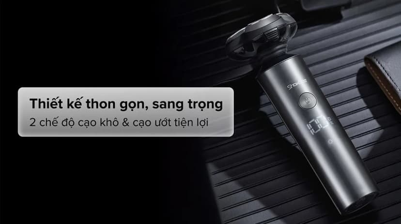 Máy cạo râu khô và ướt Showsee F305-GY - Giá rẻ nhất hôm nay - Ảnh 2