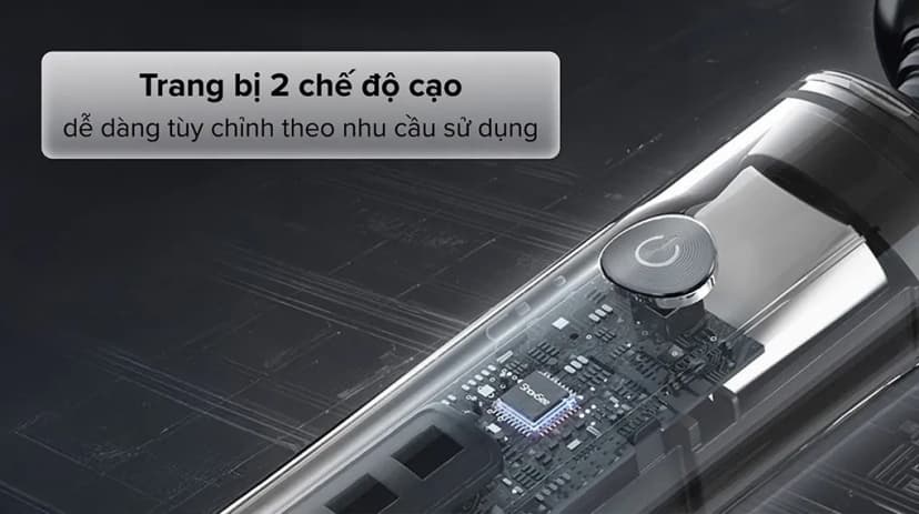 Máy cạo râu khô và ướt Showsee F305-GY - Giá rẻ nhất hôm nay - Ảnh 5