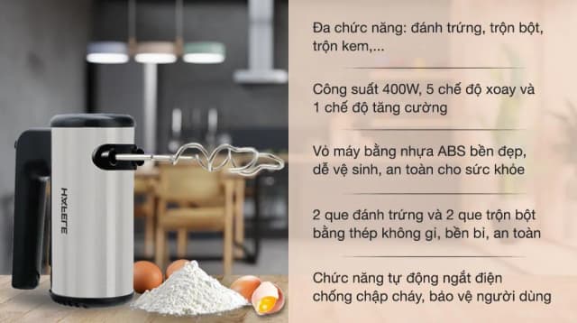Top 1 so sánh giá Máy đánh trứng AVA HM-168B - Tìm sản phẩm giá rẻ nhất - Ảnh 15