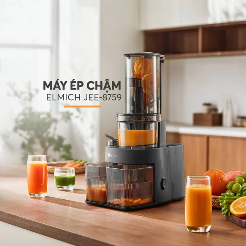 So sánh giá Máy ép chậm Elmich JEE-8759 - Tìm sản phẩm giá rẻ nhất - Ảnh 2