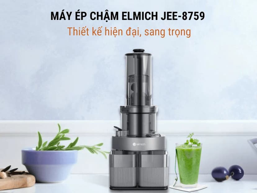 So sánh giá Máy ép chậm Elmich JEE-8759 - Tìm sản phẩm giá rẻ nhất - Ảnh 5