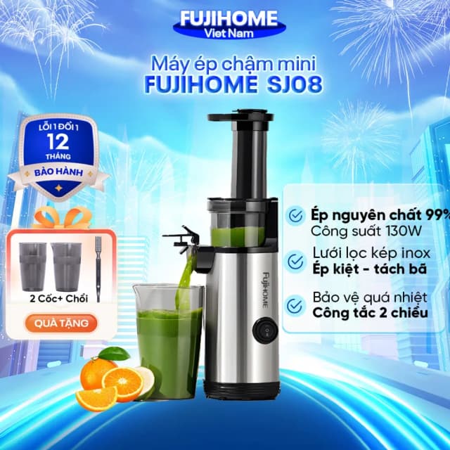Top 1 so sánh giá Máy ép chậm FUJIHOME SJ08 - Tìm sản phẩm giá rẻ nhất - Ảnh 11