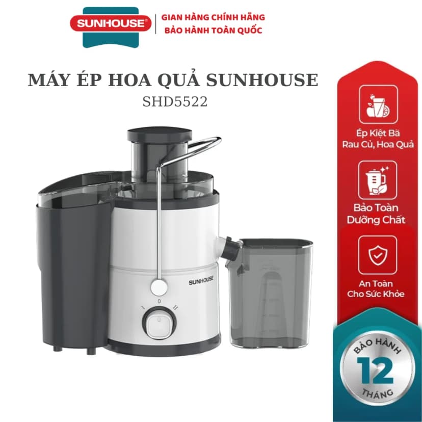 Máy ép trái cây Sunhouse SHD5522 - Giá rẻ nhất hôm nay - Ảnh 10