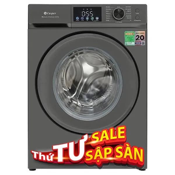 Máy giặt Casper Inverter 12.5 kg WF-D125VGR1 - Giá rẻ nhất hôm nay - Ảnh 3