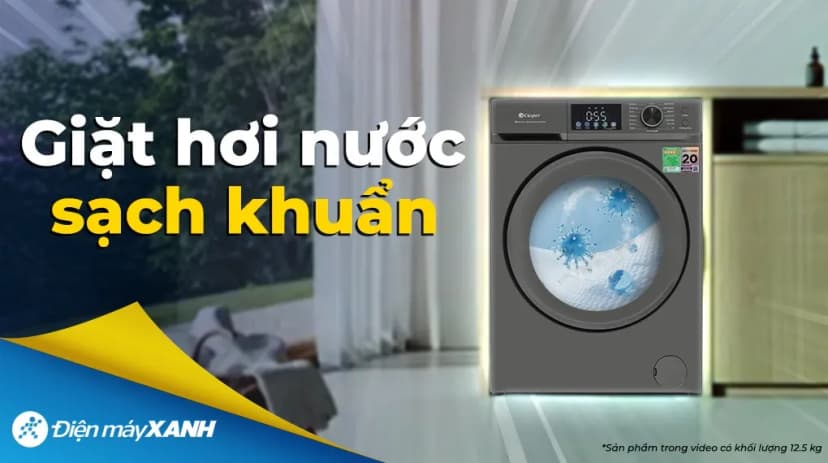 Máy giặt Casper Inverter 12.5 kg WF-D125VGR1 - Giá rẻ nhất hôm nay - Ảnh 10