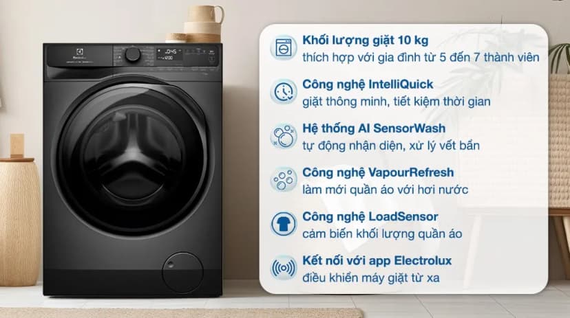 Máy giặt Electrolux UltimateCare 700 Inverter 10 kg EWF1043R7SC - Giá rẻ nhất hôm nay - Ảnh 18