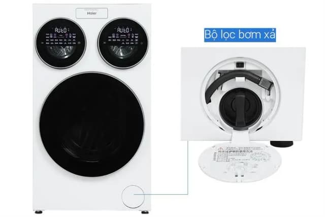 So sánh giá Máy giặt Haier 3 lồng MultiWash Inverter 14 kg (12 kg + 2x1 kg) HW140-BD14697WU1 rẻ nhất? - Ảnh 15