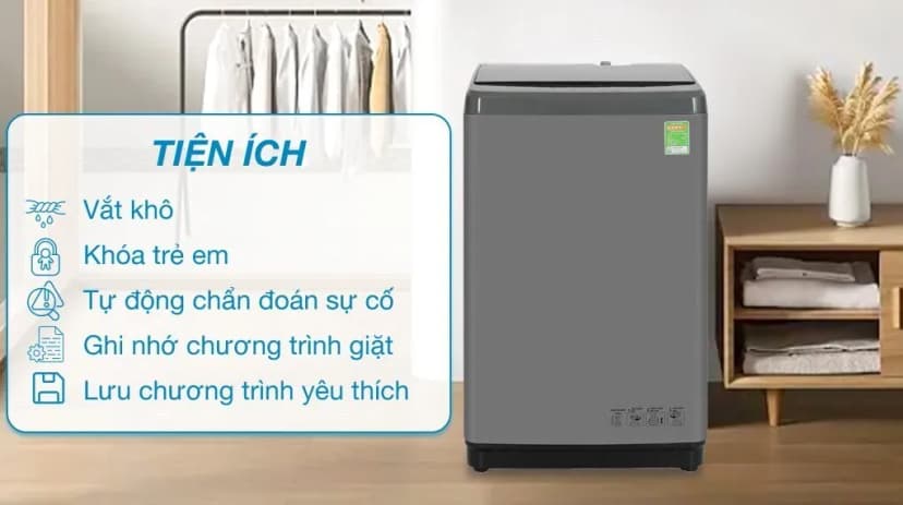 Máy giặt Hisense 8 kg WTZQ8012UT - Giá rẻ nhất hôm nay - Ảnh 13