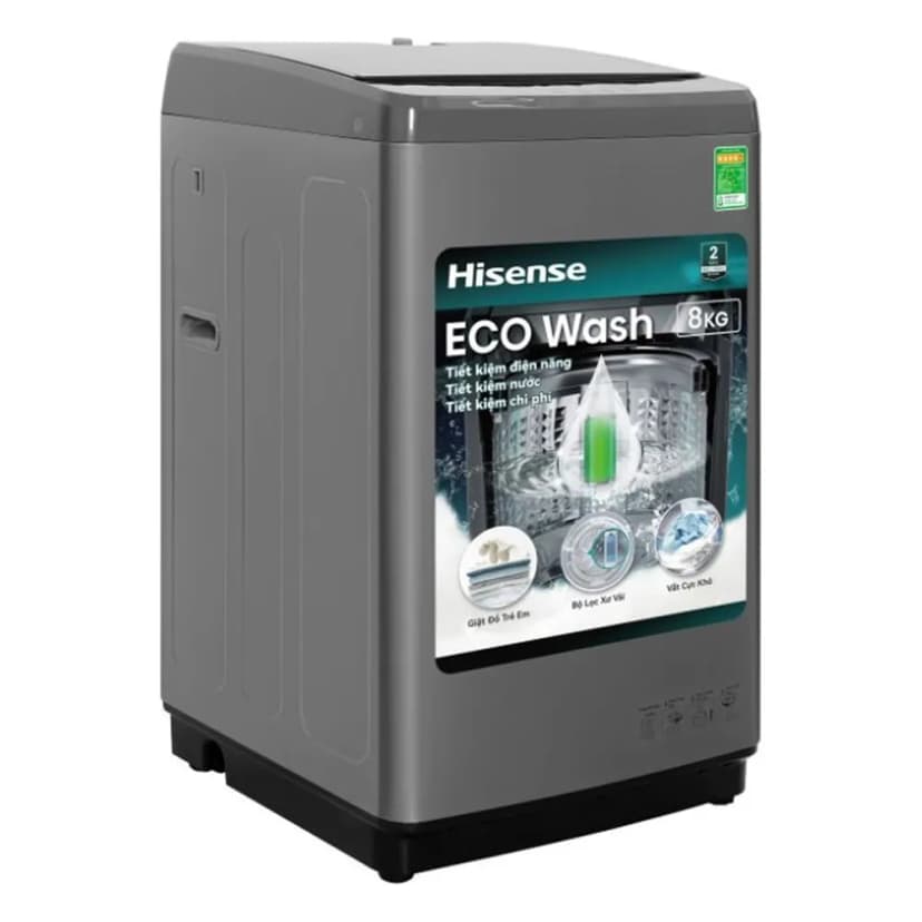 Máy giặt Hisense 8 kg WTZQ8012UT - Giá rẻ nhất hôm nay - Ảnh 10