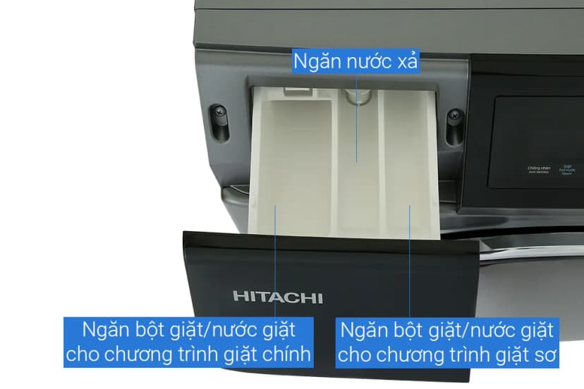 Máy giặt Hitachi Inverter 10.5 kg BD-1054HVOS - Giá rẻ nhất hôm nay - Ảnh 19