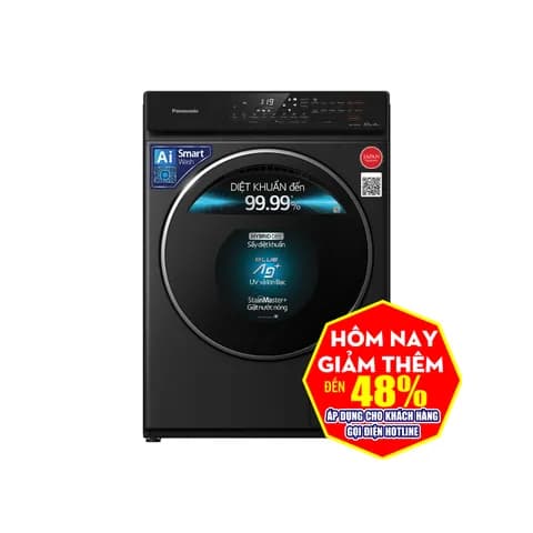 Máy giặt Panasonic Inverter giặt 10.5 kg - sấy tiện ích 2 kg NA-V105FC1LV - Giá rẻ nhất hôm nay - Ảnh 14
