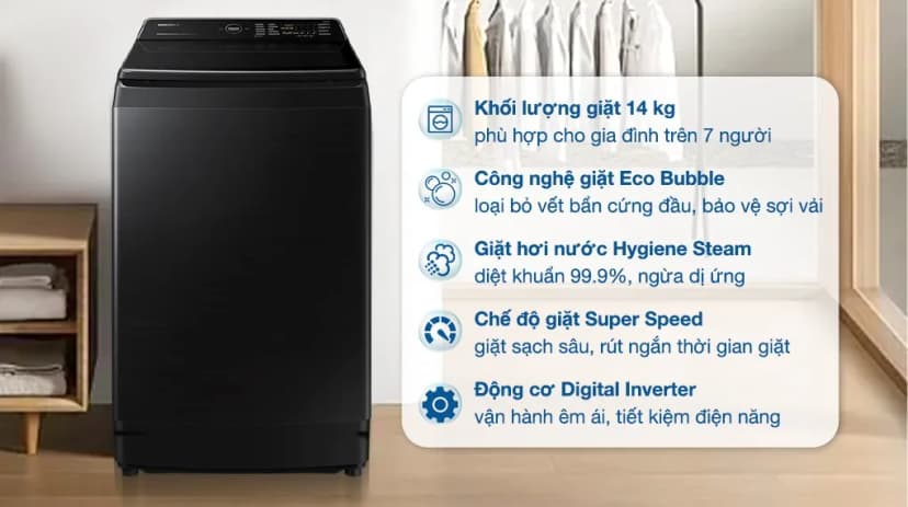 Máy giặt Samsung Inverter 9.5 kg WA95CG4545BDSV - Giá rẻ nhất hôm nay - Ảnh 17